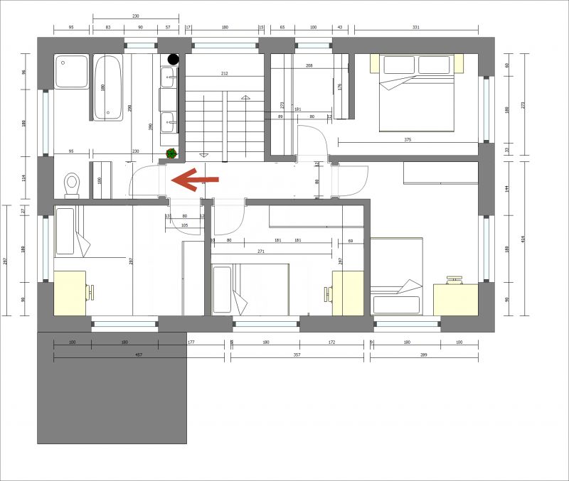 BAU.DE / BAU-Forum: 1. Bild zu Antwort "Raumaufteilung EFH: Kinderzimmer-Größe optimieren" auf die Frage "Grundriss Einfamilienhaus 140m²: Optimierung von Kochbereich, Bad & Raumaufteilung?" im BAU-Forum "Grundriss-Diskussionen" BAU.DE / BAU-Forum: 1. Bild zu Antwort "Raumaufteilung EFH: Kinderzimmer-Größe optimieren" auf die Frage "Grundriss Einfamilienhaus 140m²: Optimierung von Kochbereich, Bad & Raumaufteilung?" im BAU-Forum "Grundriss-Diskussionen"