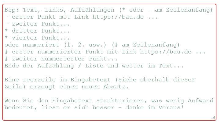 BAU.DE / BAU-Forum: 5. Bild zu Frage "Forum-Update: Fehler gefunden? Rückmeldungen & Verbesserungsvorschläge zum neuen System" im BAU-Forum "Das Forum über unsere Foren - Anregungen, Kritik, Vorschläge für neue Foren etc." BAU.DE / BAU-Forum: 5. Bild zu Frage "Forum-Update: Fehler gefunden? Rückmeldungen & Verbesserungsvorschläge zum neuen System" im BAU-Forum "Das Forum über unsere Foren - Anregungen, Kritik, Vorschläge für neue Foren etc."
