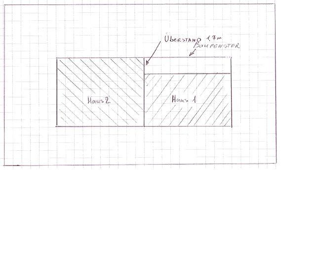 BAU.DE / BAU-Forum: 1. Bild zu Antwort "Grundriss: Bauen an die Grenze trotz Nachbarrechten?" auf die Frage "Abstandsfläche trotz Baufenster: Was ist erlaubt? Rechte, Pflichten & Nachbarschaft?" im BAU-Forum "Bauplanung / Baugenehmigung" BAU.DE / BAU-Forum: 1. Bild zu Antwort "Grundriss: Bauen an die Grenze trotz Nachbarrechten?" auf die Frage "Abstandsfläche trotz Baufenster: Was ist erlaubt? Rechte, Pflichten & Nachbarschaft?" im BAU-Forum "Bauplanung / Baugenehmigung"