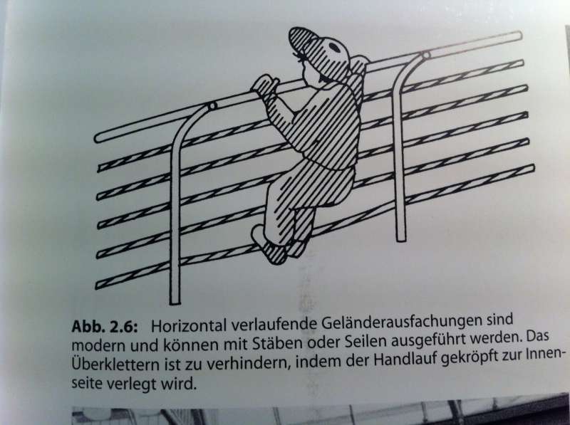 BAU.DE / BAU-Forum: 1. Bild zu Frage "Absturzsicherung mit Seilen: Leitereffekt vermeiden – Regelungen, Bauweise & Infos?" im BAU-Forum "Treppen, Rampen, Leitern" BAU.DE / BAU-Forum: 1. Bild zu Frage "Absturzsicherung mit Seilen: Leitereffekt vermeiden – Regelungen, Bauweise & Infos?" im BAU-Forum "Treppen, Rampen, Leitern"