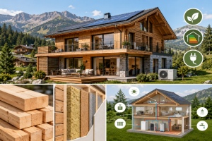 Nachhaltige Ferienimmobilien: Warum Holzbauweise, Dämmung und Energieeffizienz an Bedeutung gewinnen - Bild: BauKI / BAU.DE Nachhaltige Ferienimmobilien: Warum Holzbauweise, Dämmung und Energieeffizienz an Bedeutung gewinnen - Bild: BauKI / BAU.DE