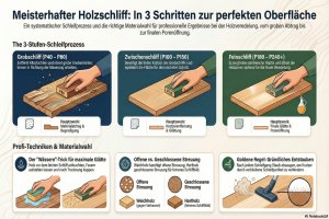 Holzoberflächen meisterhaft veredeln: Der ultimative Leitfaden zum richtigen Schliff - Bild: BauKI / BAU.DE Holzoberflächen meisterhaft veredeln: Der ultimative Leitfaden zum richtigen Schliff - Bild: BauKI / BAU.DE